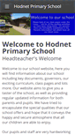 Mobile Screenshot of hodnetschool.com