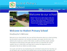 Tablet Screenshot of hodnetschool.com